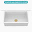Undermount Sink, Rectangular Single Bowl Sink Basin