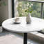Table bistro Valencia Holton à hauteur ajustable avec base en métal robuste et plateau en panneau de fibres à densité moyenne Valencia-865107220-859422895-865107216