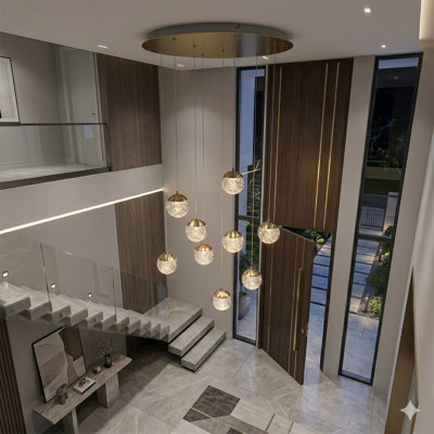 Heatherly 9 - Light Cluster Pendant