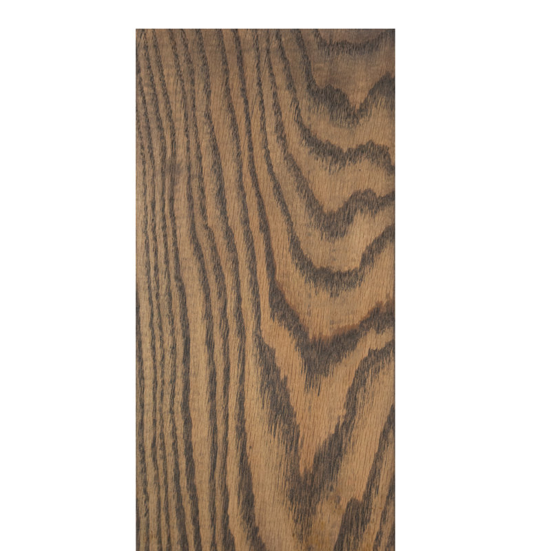 Rayne Red Oak Bracket Shelf, 2" H x 37" W x 4.5" D, Carbon Gray