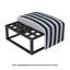 Repose-pieds rembourré Praia Sunbrella-106669046-116499618