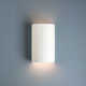 Logan Single Light Ceramic Dimmable Flush Mounted Sconce