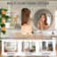 Miroir de salle de bain 24 po avec cadre en métal-883503819