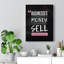 Businesses Are Created To Make Money - Wrapped Canvas Print-1642590729