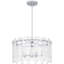 Ambermarie 5-Light Polished Chrome Pendant Light