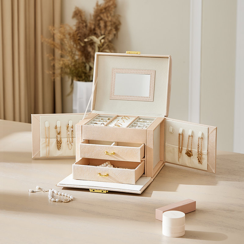 PU Leather Jewelry Box + Portable