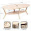 Table basse ovale pour le salon-1293185771