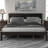 Platform Bed Frame With Headboard, Wood Slat Support, No Box Spring Needed-1161028019-1161028020