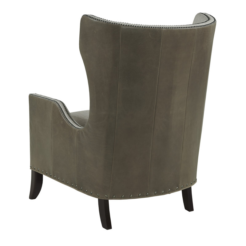 Tavia Wingback Chair, Montego Bay, Nickel, 4787 Mineral