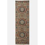 Oriental Area Rug in Green