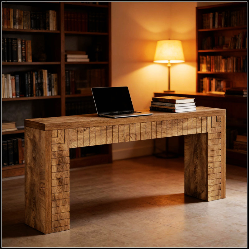 Artistic Style Console Table, Sofa Table, Side Table With Rustic Charm And Versatile Design For Modern And Scandinavian Interiors