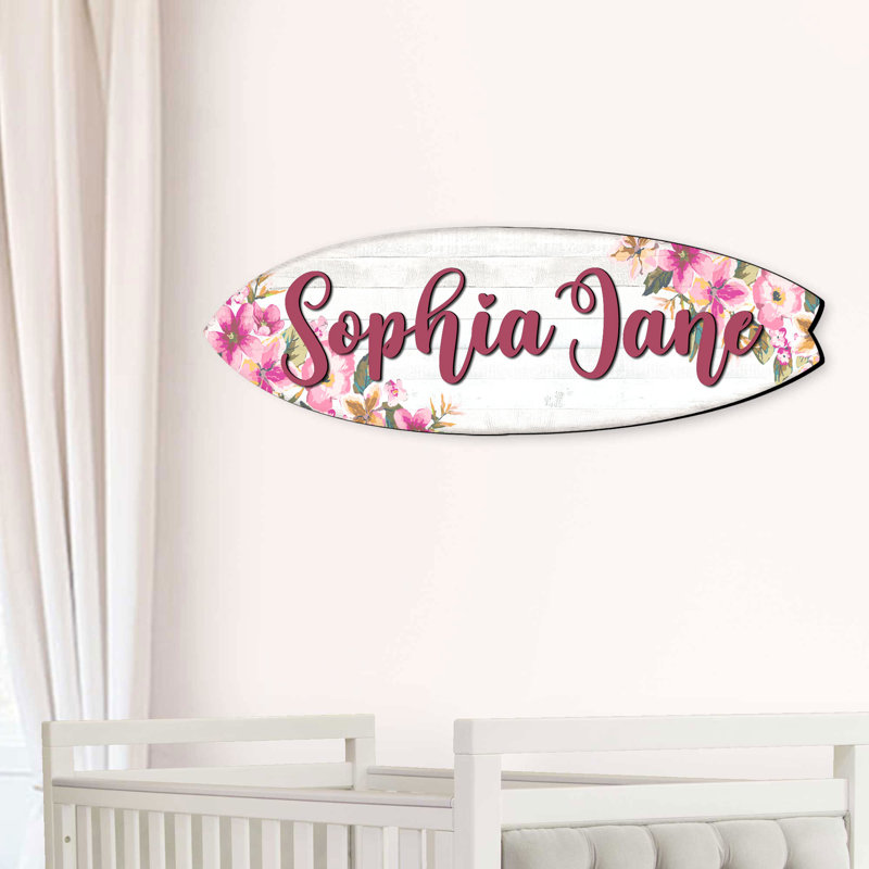 Décoration murale Asaiah, H 4 po x l 14 po x P 0,5 po, Oui