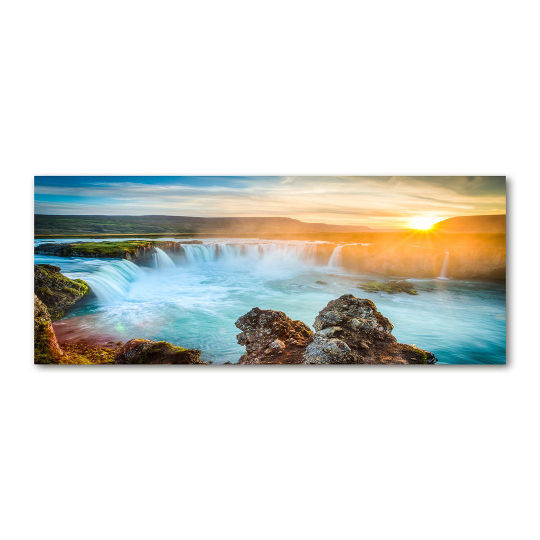 Waterfall - Wrapped Canvas Print