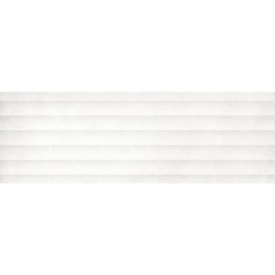 London Blanco Décor Series 12" x 36" Ceramic Wall Tile