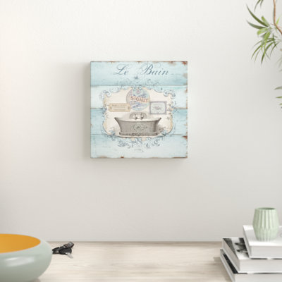 French Bath by Tre Sorelle Studios - Wrapped Canvas Print