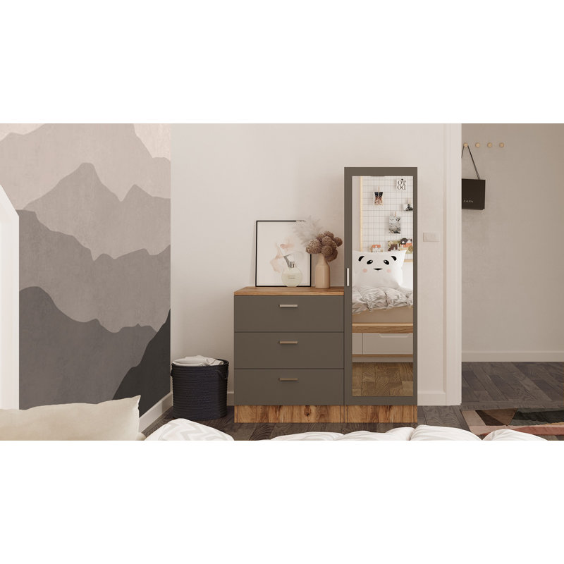 Multi Purpose Cabinet, Brun / gris