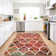 Govan Classic Moroccan Machine Washable  Area Rugs with Non-Slip Backing Perfect for Living Room, Dining Room, Bedroom Decor