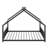 Modern Metal House Bed with Sturdy Construction-129109678