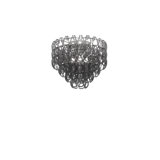 Minigiogali Ceiling Lamp 50 Crystal Transparent Matt Bronze 1 E26 Ul
