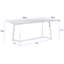 Hasson Metal Base Dining Table-1481530978