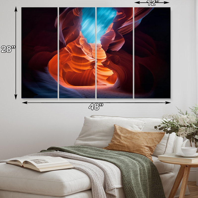 " Upper Antelope Canyon III " 4 - Pieces