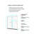 56-60"W X 75"H Semi-Frame Single Sliding Shower Door, 304 Stainless Steel , 5/16" (8Mm) Thick SGCC Tempered Clear Glass-125316970