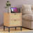 Bosonohy Boho Natural Rattan 2-Drawer Nightstand-109266658