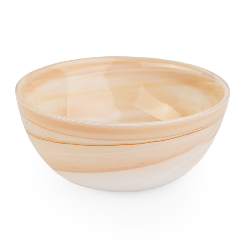 Wrought Studio™ Gjyltene Glass Serving Bowl