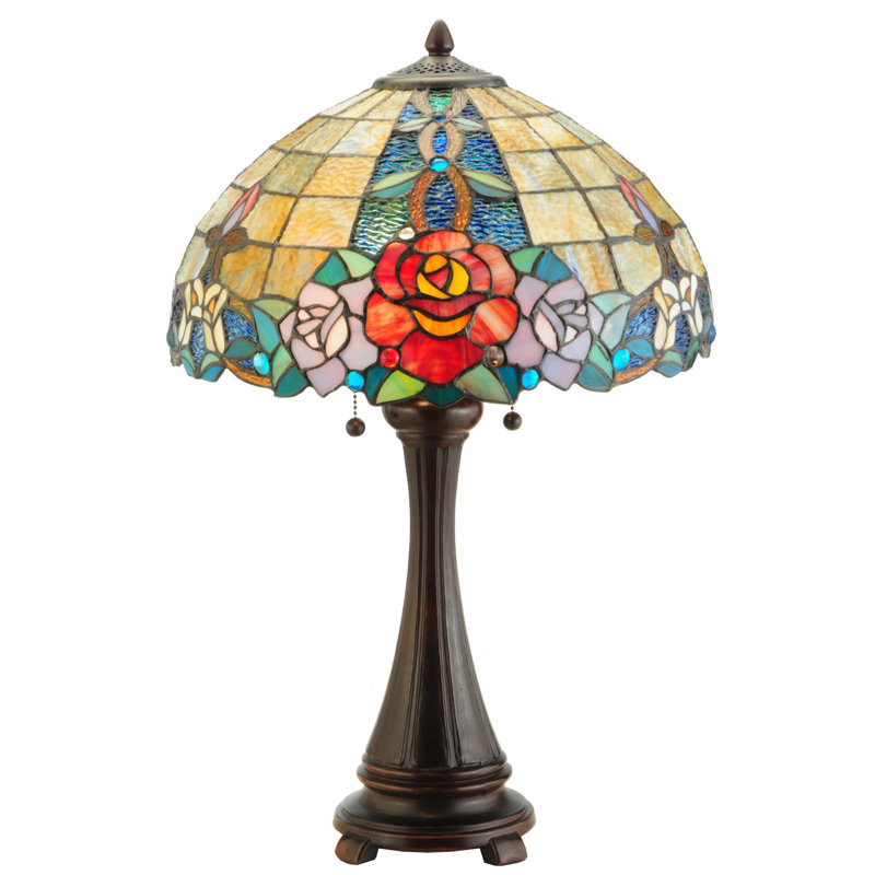 Rose Vine 25" Table Lamp