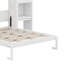 Grand lit escamotable avec bureau, coiffeuse et armoires-215089454