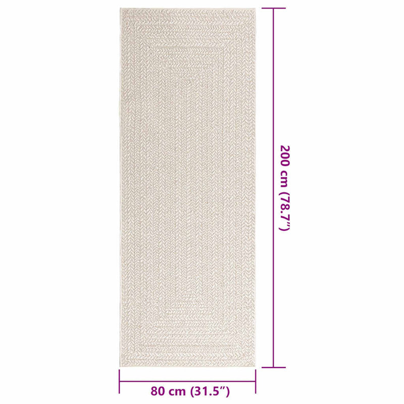 Ryleah Standard Area Rug, Runner 80 x 200cm, Round