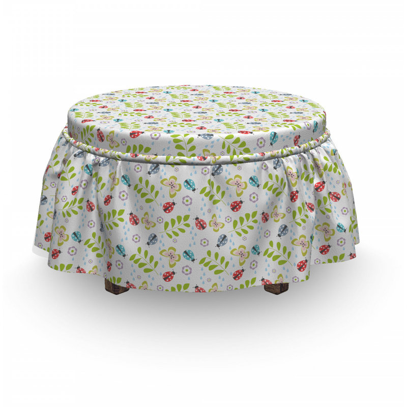 Housse pour de jardin botanique repose-pieds