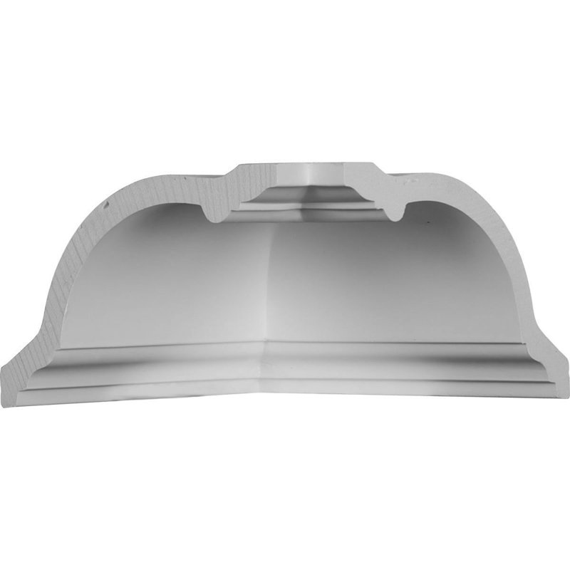 4 1/8"H x 4 1/8"W x 6 1/8"D Inside Corner Moulding