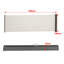 Dakota Fields 300cm W x 12cm D Fabric Cover Motorised Retractable Side Awning-511593461