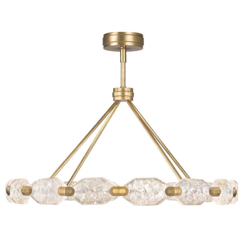 Allison Paladino 32 - Light Chandelier, Gold