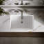 Lavabo de salle de bain rectangulaire encastré et trop-plein Kathryn®-1718136