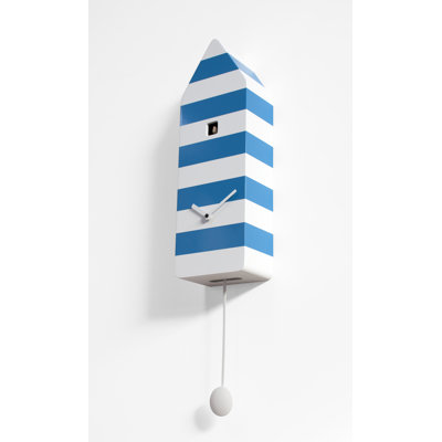 Commander Wood Wall Clock