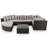 6 - Person Patio Conversation Set with Cushions