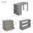 Anne 3 Drawer Low Loft Bed with Dresser, Desk and Shelves by Three Posts Baby & Kids-1892198906-1932546017