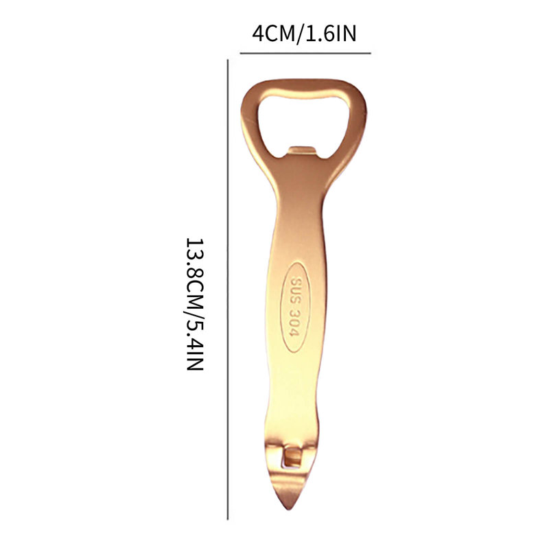 Ouvre-bouteille d'eau en acier inoxydable 1pc, C