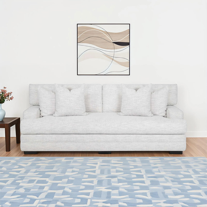 Areen Upholstered 99.5'' Sofa, Cotton 100% Polyester