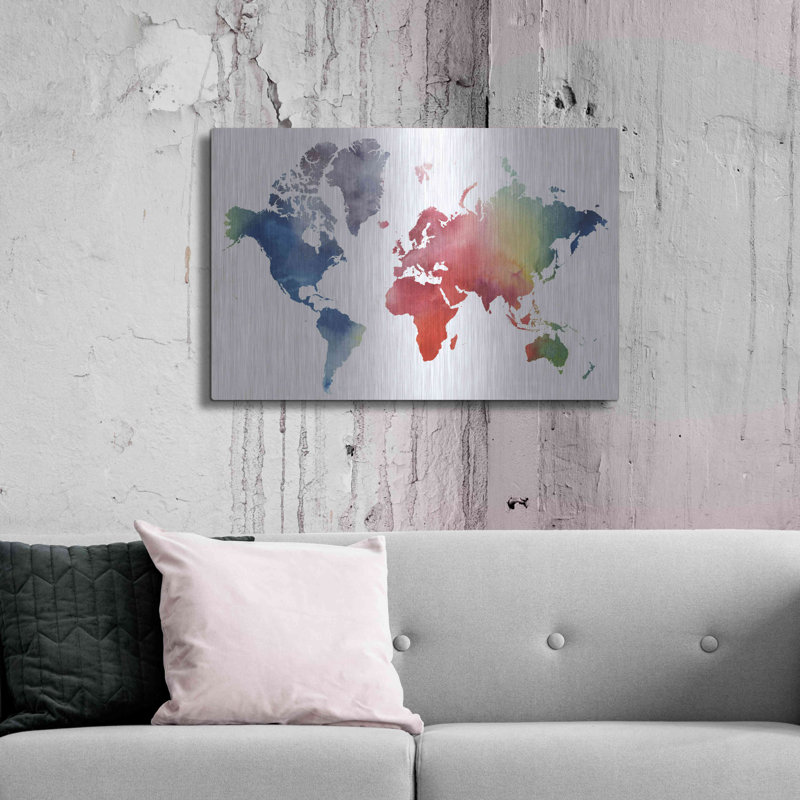 «Rainbow World» par Grace Popp, H 24 po x l 36 po