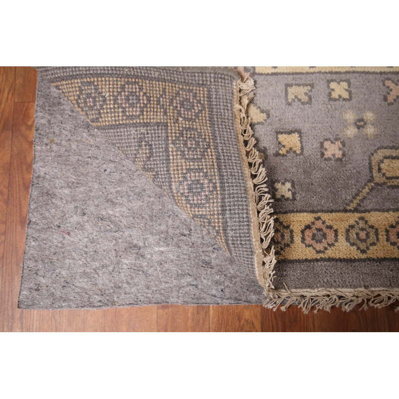 Tapis gris All-Over Oushak 9 x 12 po