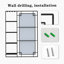 Miroir de salle de bain moderne avec tablette multifonctionnelle Ines-1504428897