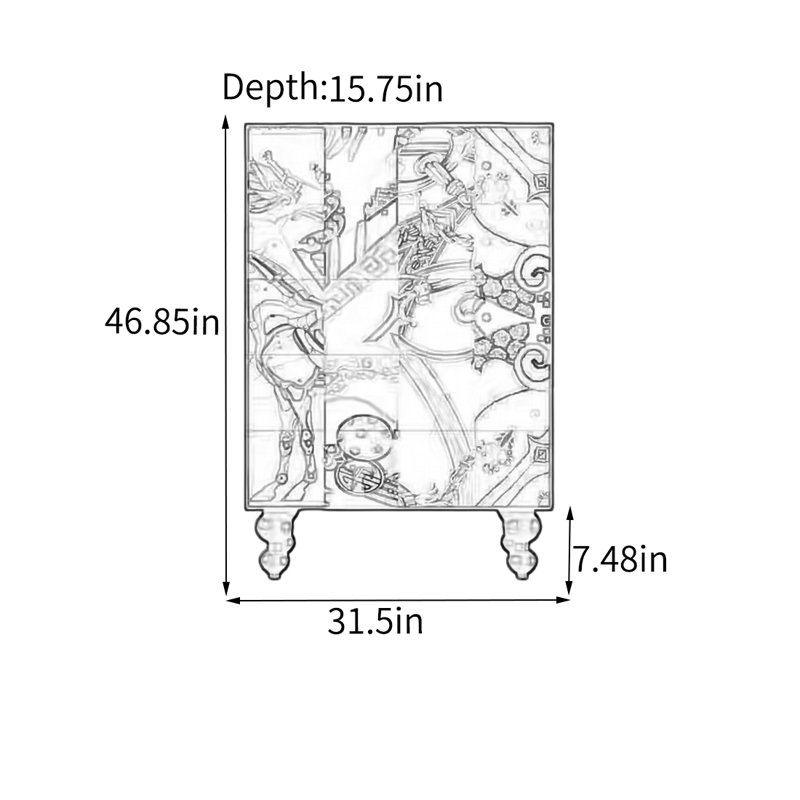 Armoire de rangement Elegant