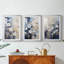 FLORAL Series CECII - Impression sur mesure encadrée de qualité supérieure - 3 pièces-2035879618
