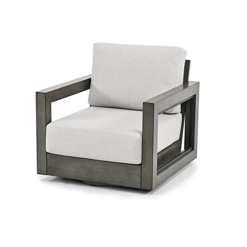 Chaise de patio avec coussins Marjani