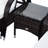 Stutler 200cm Long Reclining Chaise Lounge Set with Cushions and Table-30590020