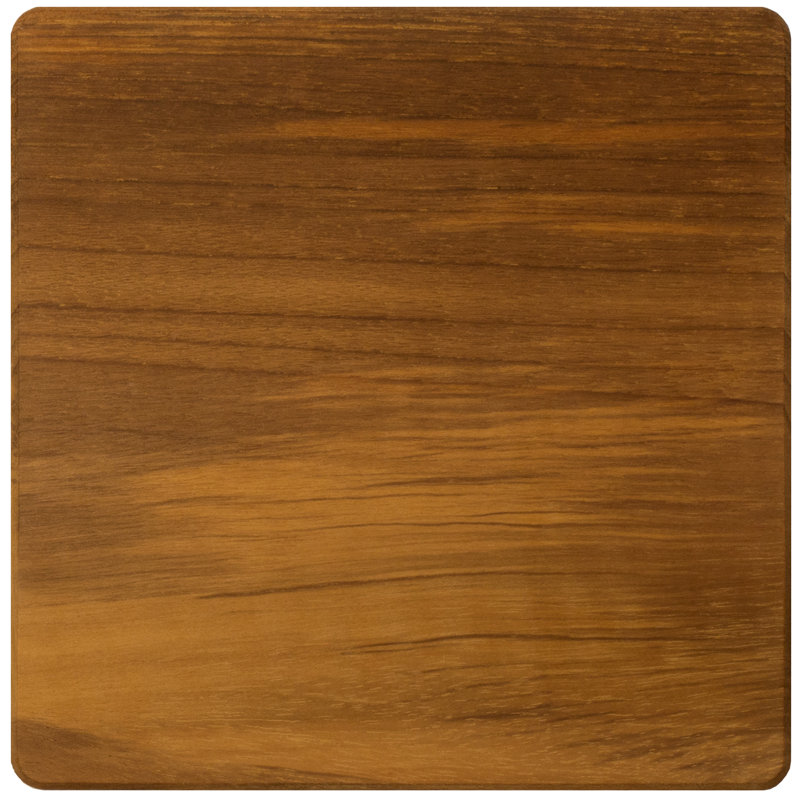 Table de bout Holmestrand, Teck, Argent