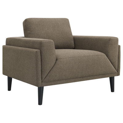 Tamesha Upholstered Track Arm Accent Chair